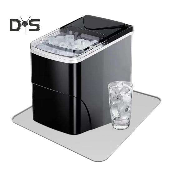 Ice Maker Pad Countertop Water Absorbent Mat Reusable Ice Maker Tray Pad Easy To Clean Dish Drying Mat for Kitchen