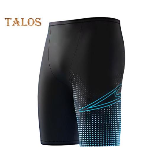 Men Swimming Trunks Beach Shorts High Elastic Breathable Waterproof Quick Dry Bathing Suit Anti-UV Snug Fit Swimming Trunks