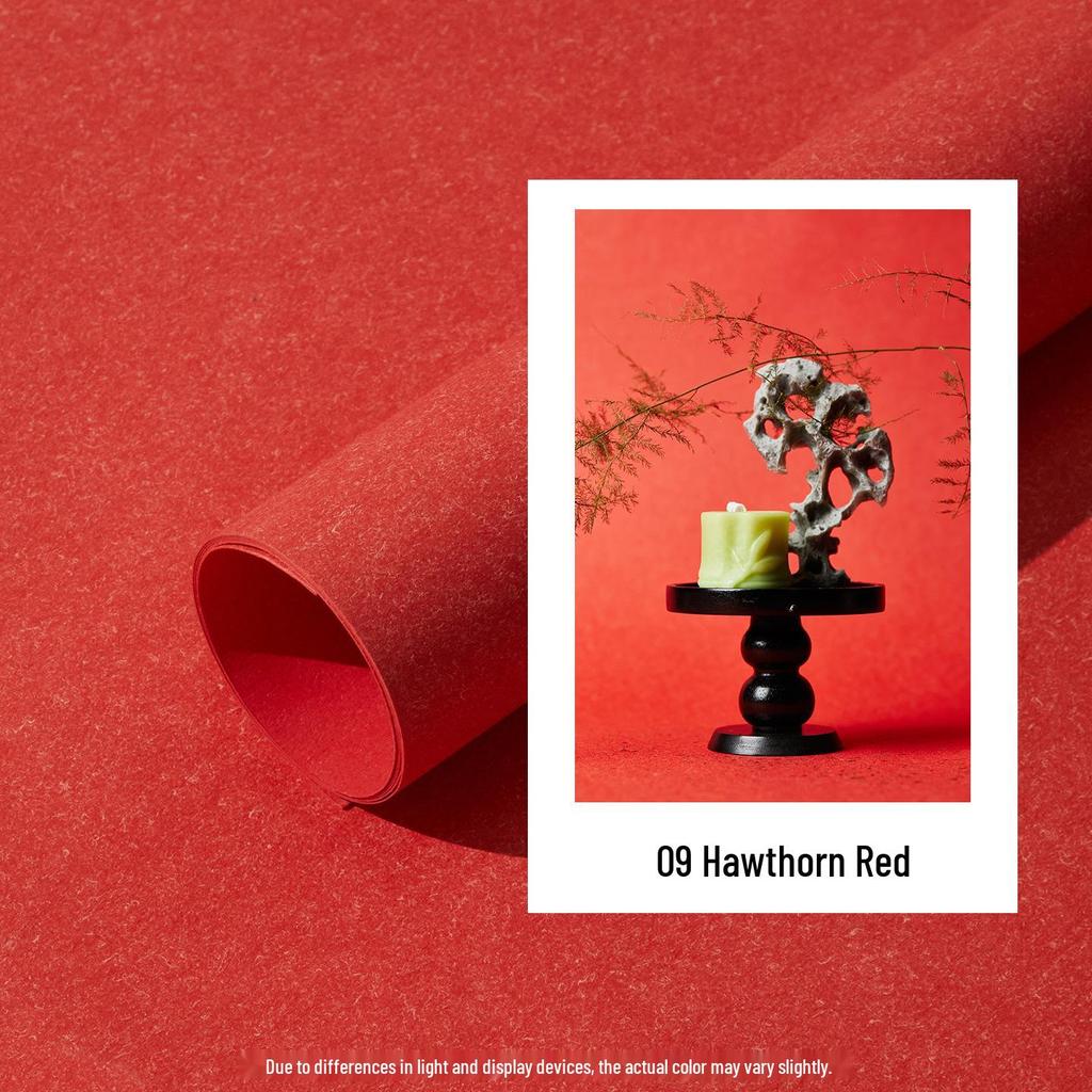 Solid Color Photography Background Cloth - Large Cardstock for New Chinese Spring Festival, Jewelry, Tea Leaves, and Product Photography.