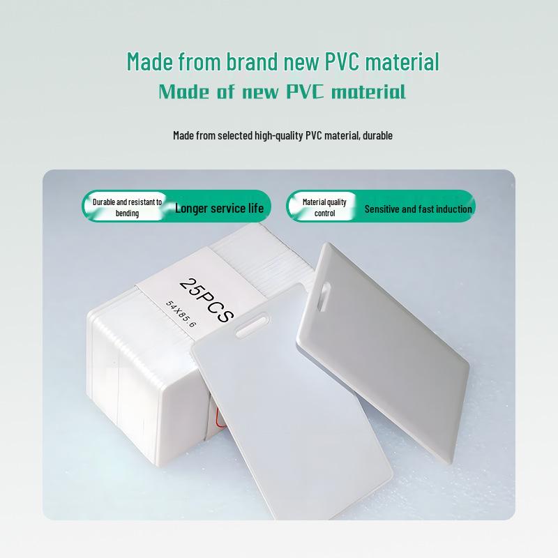 In-stock TK4100 Chip ID Card: Attendance, Access Control, Employee Work Permit, Fudan IC, M1 Thick Card.