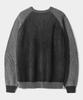 Dimiteulibeullaeg Vlad Type-A Two-Tone Knit Sweatshirt_Black