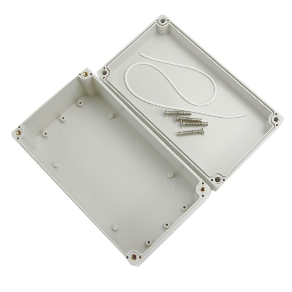 Plastic Junction Box Rectangle Electronic Project Instrument for Case DIY Preventive Box Power Enclosure Wear-resistant