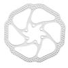 160mm Bike Disc Brake Rotor 6 Holes Stainless Steel Bicycle Disc Brake Rotor for Road Bike Mountain Bike BMX MTB