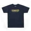 Keulukideu Krumme Augen T-Shirt kurzarm - Marineblau/Gelb 51023422S