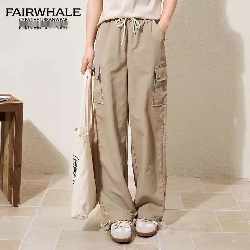 

Mark Fairwhale Women s High-Waist Straight-Leg Cargo Pants S