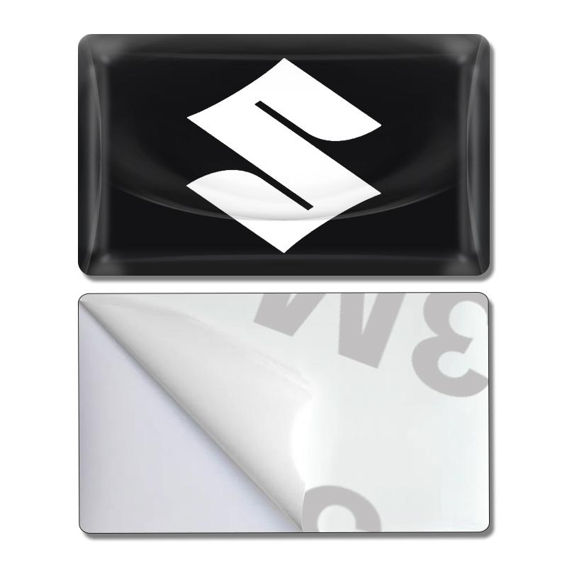 Car Styling 3D Epoxy Car Steering Wheel Dashboard Decoration Stickers for Suzuki SV 650 B-King GSR GSR750 GSR600 SV 650 BURGMAN DRZ GSXF