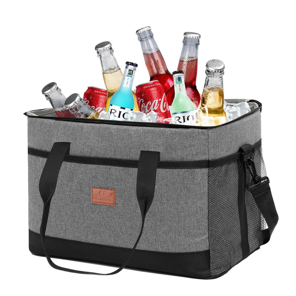 Large Capacity Cooler Bag with Perfect for and Foldable and Can be Carried by Hand or Over the Perfect for and Great for and Picnics Compact,