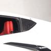 Rear Side Window Louvers Cover Trim for Corvette C8 2020-2025 Racing Style Triangular Window Glass Blinds for Chevrolet Corvette C8 Manual