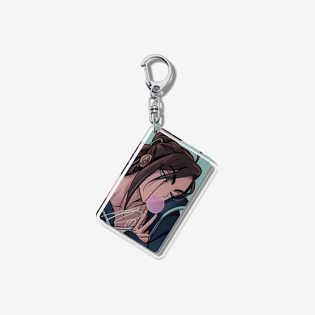 Cartoon Anime Alien Stage Mizi Sua Till Ivan Hyuna Luka Acrylic Key Chain Backpack Pendant Accessories Fans Exquisite Gifts