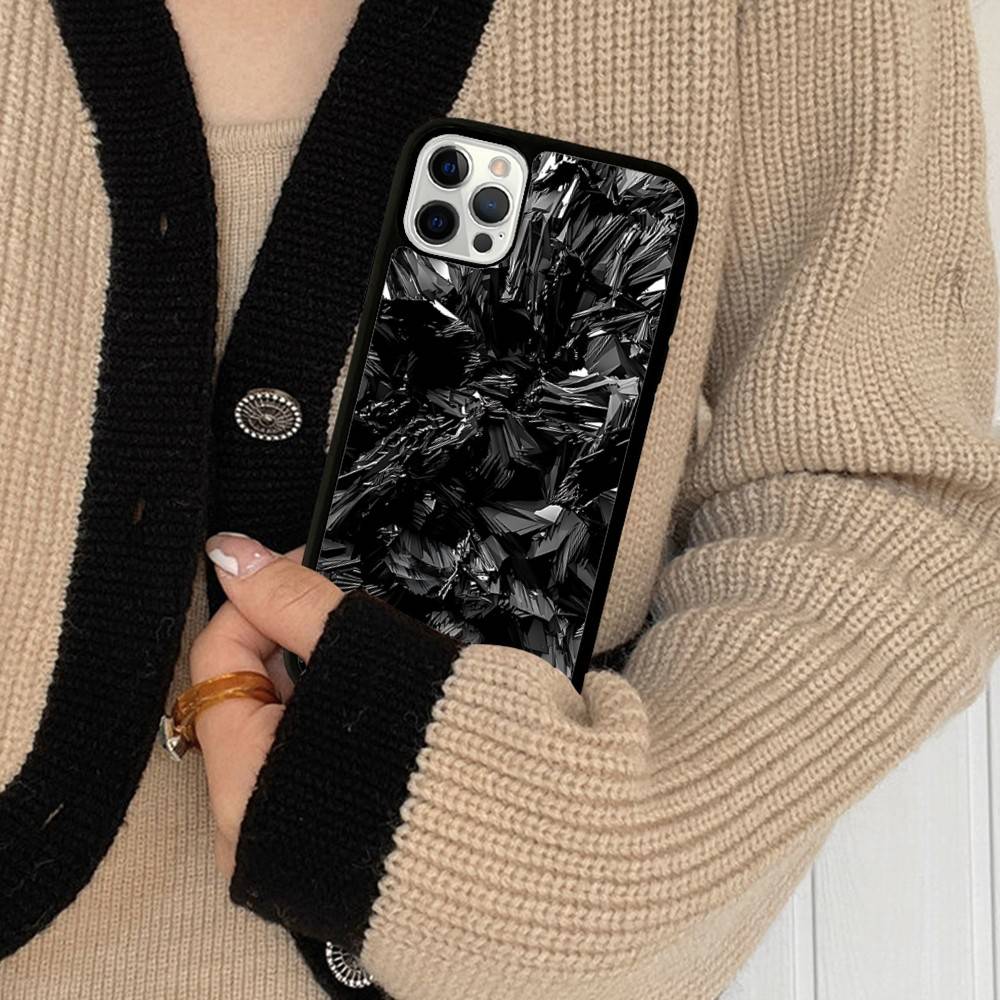 

Forged Carbon Fundas Phone Case For IPhone 17 Pro 16 Plus 16 Pro Max 15 14 13 12 11 PC+TPU Back Cover iPhone 14 pro