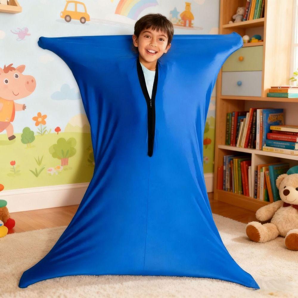 Elastic Autism Body Sock Seamless Sensory Bags Dynamic Movement Sensory Socks Autistic Children