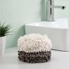 Chenille Hand Towel with Hanging Strap Highly Water Absorbent Soft Superfine Fiber Thickened Reusable Kitchen Bathroom Cleaning Wipe Towel