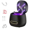 Máquina Limpadora Ultrassônica de Retentores Dentários 2025, Cápsula de Limpeza Dental 45kHz para Dentadura, Protetor Bucal, Protetor Noturno, Alinhador, Aparelho Ortodôntico, Cabeças de Escova de Dentes,