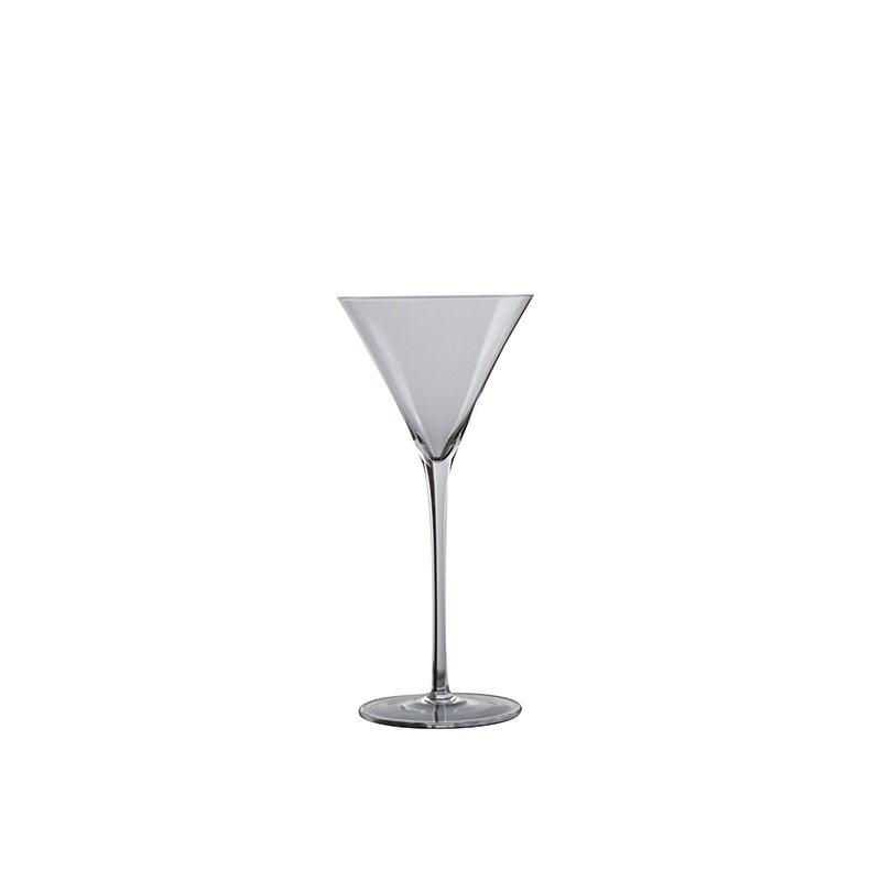 Kimura Konisches Dreieckiges Martini-Glas Leicht und Dünn Bleifreies Kristallglas Einzigartiges Cocktailglas