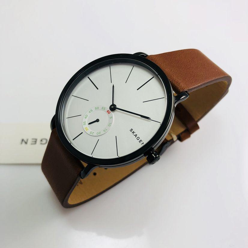 SKAGEN Men Hagen Brown Leather Band
