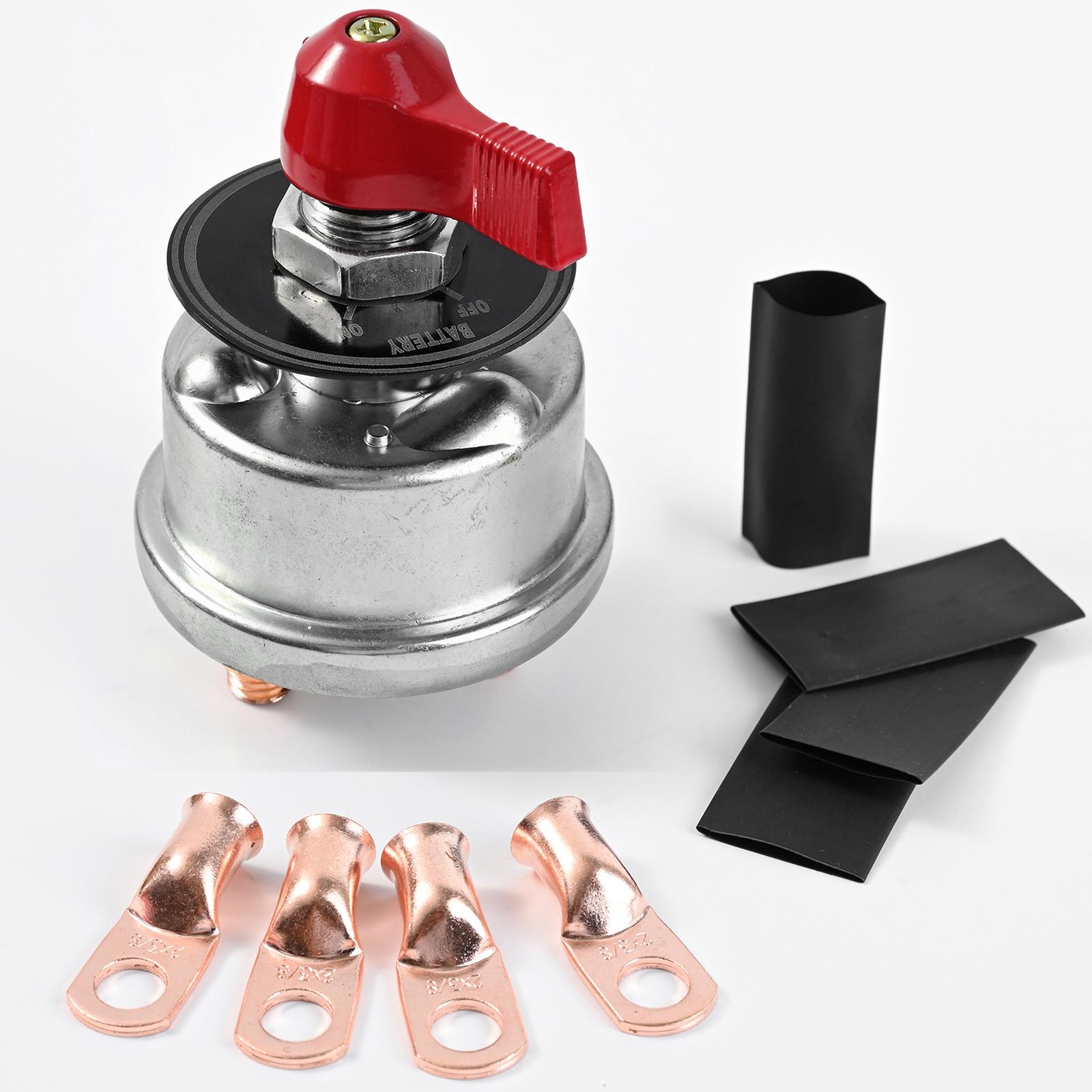 

Сверхмощный главный изолятор батареи, быстроразъемное отключение, предохранительный выключатель, 2-постовый, 12 В, 24 В, 300 А постоянного тока, автоматический грузовой автомобиль, вкл. выкл.