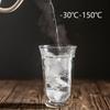 FOME 1/2pcs Double-walled Glass Coffee Cup Clear Insulated Espresso Cups Heatresist Milk Teacup Brandy Wine Drinking Glasses