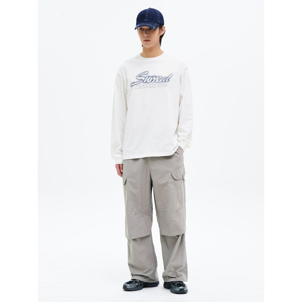 8SECONDS Nylon Peach Cargo Pants Beige