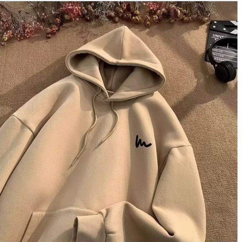 Unisex Oversized Korean-Style Hoodie - Spring/Autumn 2024 Collection