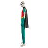 Robin Superhero Halloween Cosplay Costume Jumpsuit with Cape