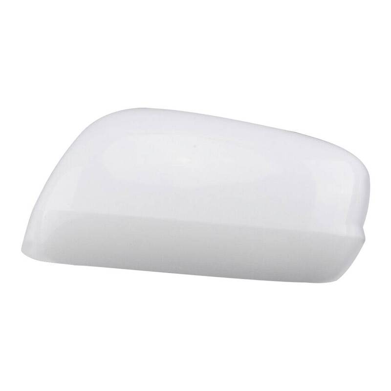 White Car Left Side Door Rearview Mirror Cap Cover Without Light Bezel Fit For Honda Fit Jazz 2009 2010 2011 2012 2013