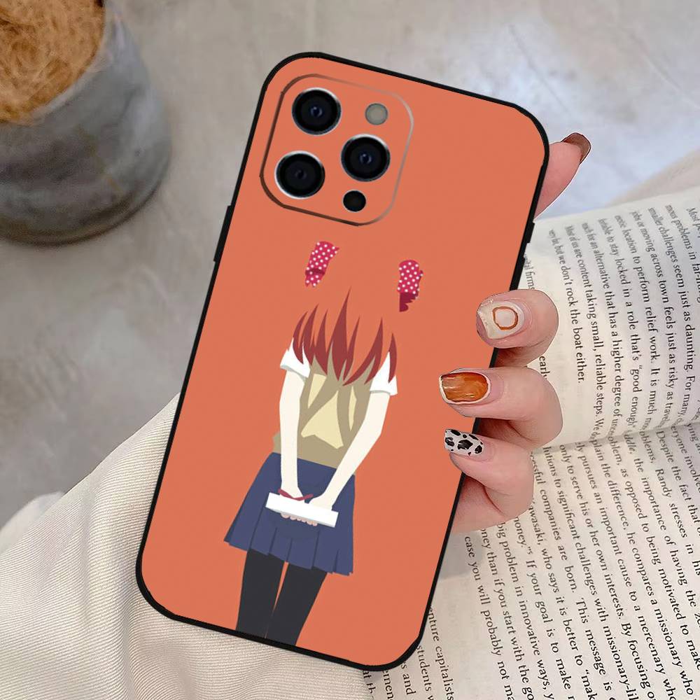 Monthly Girls Nozaki Kun Chiyo Sakura  Phone Case For iPhone 17, 16,15,14,13,12,11 Plus,Pro Max, Others Soft Black Cover