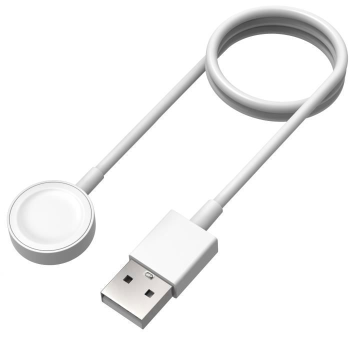 Charger for Apple Watch Series 8 To Series 1 - PHONILLICO - White - 1m