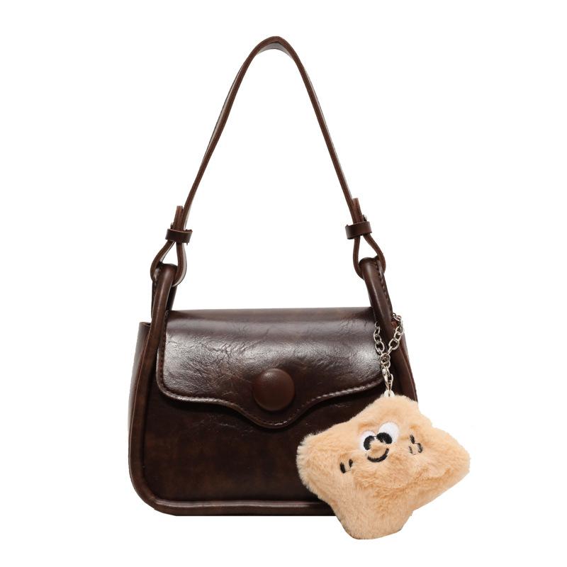 This year, the popular small bag women 2025 new niche design handbag casual retro messenger bag small square bag women