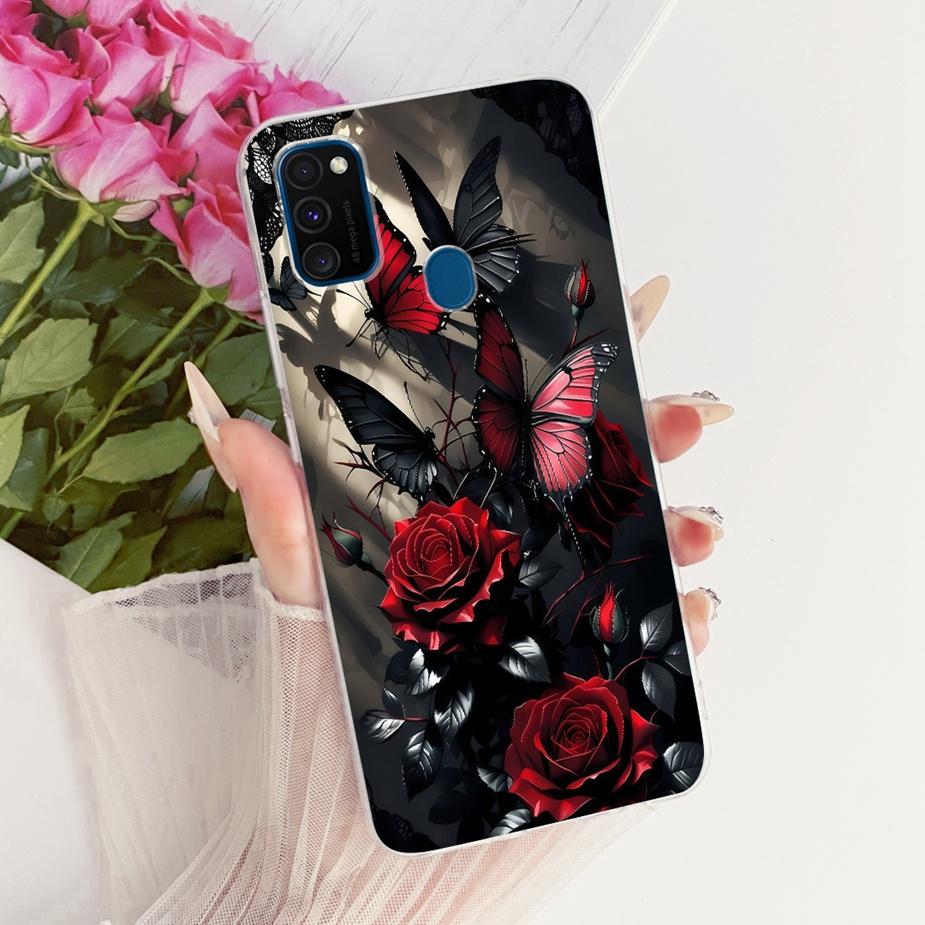 For Samsung Galaxy M21 Case SM-M215F New Fashion Painted Cover Soft Silicone Case For Samsung M21 2021 M 30 s Galaxy M30s Fundas