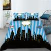 Quilt Cover Pillowcase Two or Three-piece Set Hip-hop Series 3D Digital Printing Polyester