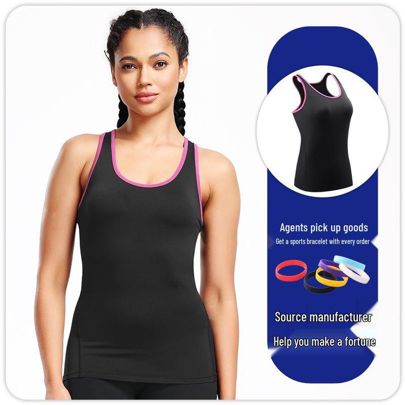 Women's Yoga Camisole - Sleeveless, Form-Fitting Sports Vest for Running and Layering