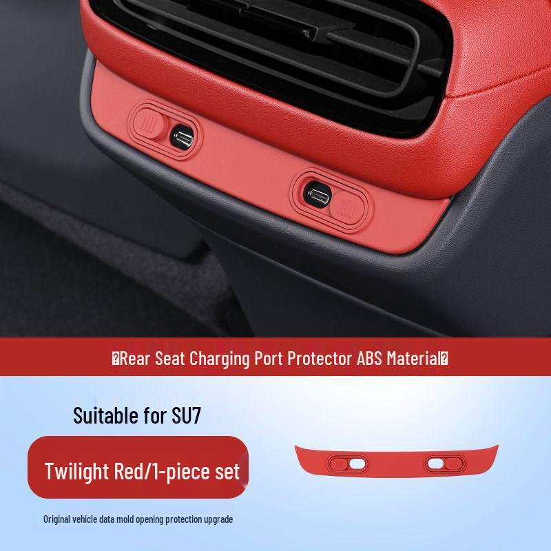 Premium Interior Trim for SU7 Central Control Charger & Rear Air Vent Cover