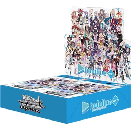 Weiss Schwarz Booster Pack Hololive Production Vol.2 Box [Shrink Wrap Included]
