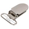 20pcs Metal Material Suspender Snap Silver Duckbill Shape Clips  Clothes Decoration