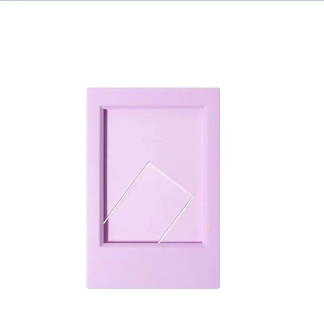 1pc Suitable For Polaroid Mini 3 Inch Classic Vertical Picture Frame Creative Seven-color Set Color Photo Frame Frame Table