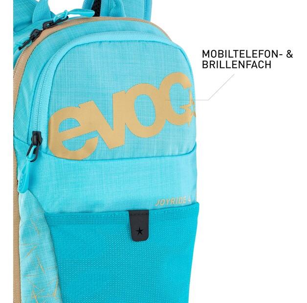 Рюкзак Evoc Joyride 4 neon blue/gold (Junior) (100317235)