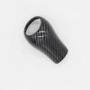 Mercedes-Benz Gear Shift Knob Cover & Boot for A, C, E, GLK-Class - Carbon Fiber Pattern Interior Sticker