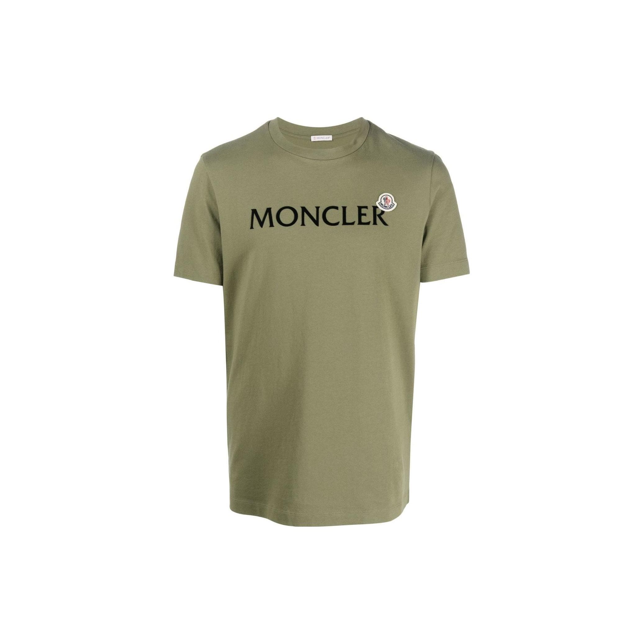 Moncler SS23 Solid Color Letter Print