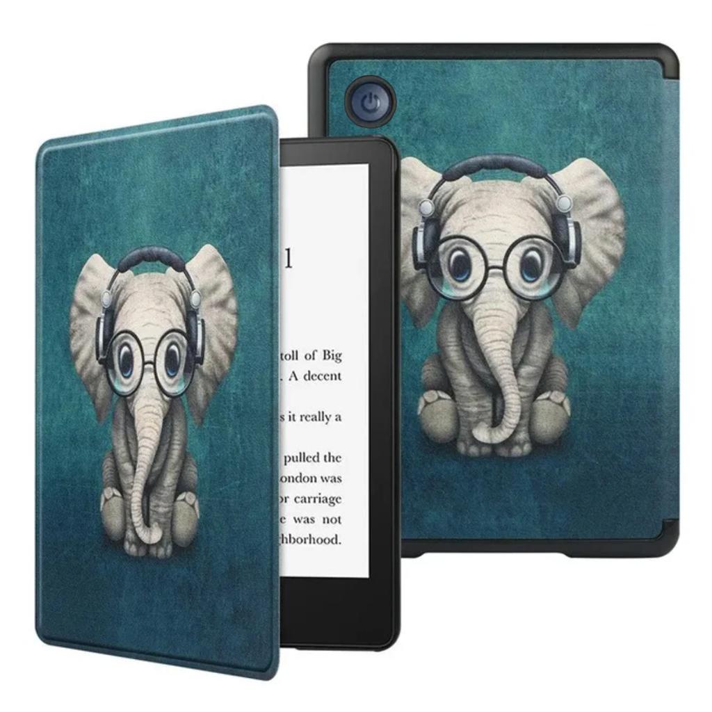 Per Kobo Clara BW / Clara Colour 2025 Custodia 6 pollici Auto Wake Sleep Copertina in Pelle PU Morbida Magnetica Custodia per Ereader N365 N367 Funda