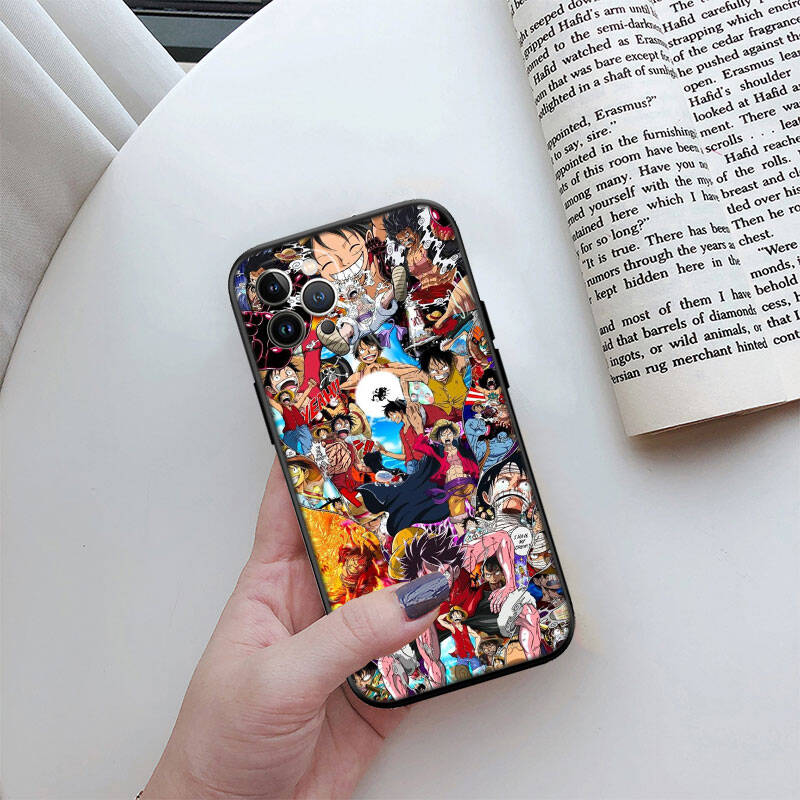 MH119 One Piece Luffy Case for Samsung A06 A35 A25 A24 A15 A05S A05 M55 M35 M15 A02 A12 A13 A10 A16 A20 A30 A22 A31 A32 A33 A42 A50