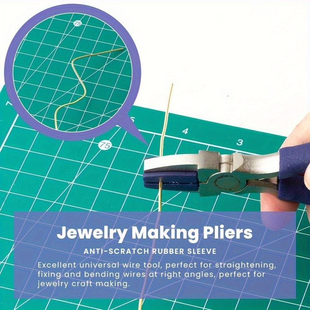 3Pcs/Set Multifunctional Jewelry Pliers Jewelry Making Kit Beading Wire Jewelry Pliers for Crafts Earrings Necklaces DIY Tools