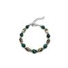Vintage Malachite Beaded Bracelet For Men Women Handmade Geometric Jewelry Gift For Summer 2025