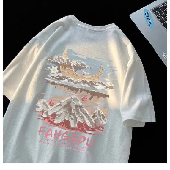 

Мужская футболка с английскими буквами, летняя модная ретро-футболка с круглым вырезом, повседневная футболка для фитнеса и улицы для мужчин XXL белый