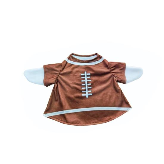 

Sports Ball Goose Outfit Soccer Basketball Baseball Rugby Porch Goose Costume Game Day Clothes for 23 H Statue Patio Yard Lawn Decor B