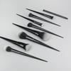Pointed Tail 9-Piece Makeup Brush Set with Fiber Bristles