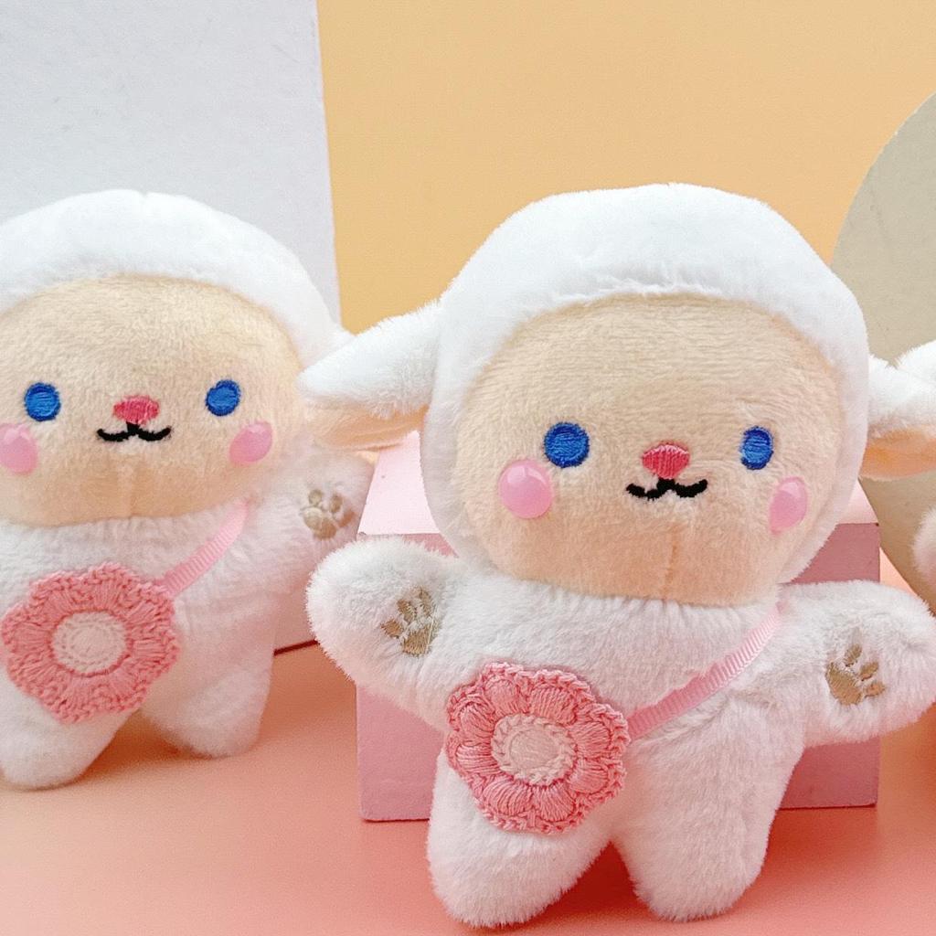 Japoński Uroczy Pluszowy Wisiorek z Barankiem Breloczek Zabawka