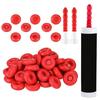 Caulking Tube Caps Reusable Moisture Barrier For Construction Materials Sealing and Preserving Open Caulking Tube