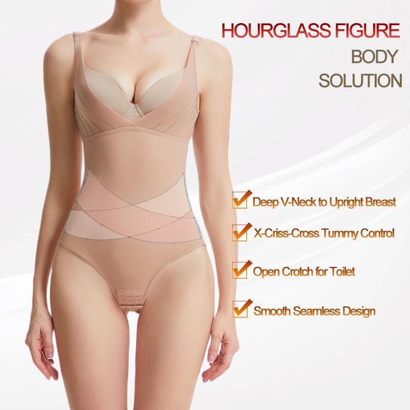 Women's Seamless Body Shaper: Tummy Control, Waist Slimming, Butt Lifting, Full Body Shapewear