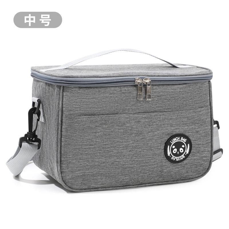 Amaz Ice Cube Folding Ice Bag Thickened Thermal Insulati Bag Picnic Bento Portable Work with Meal Lunch Fresh-keeping Bag