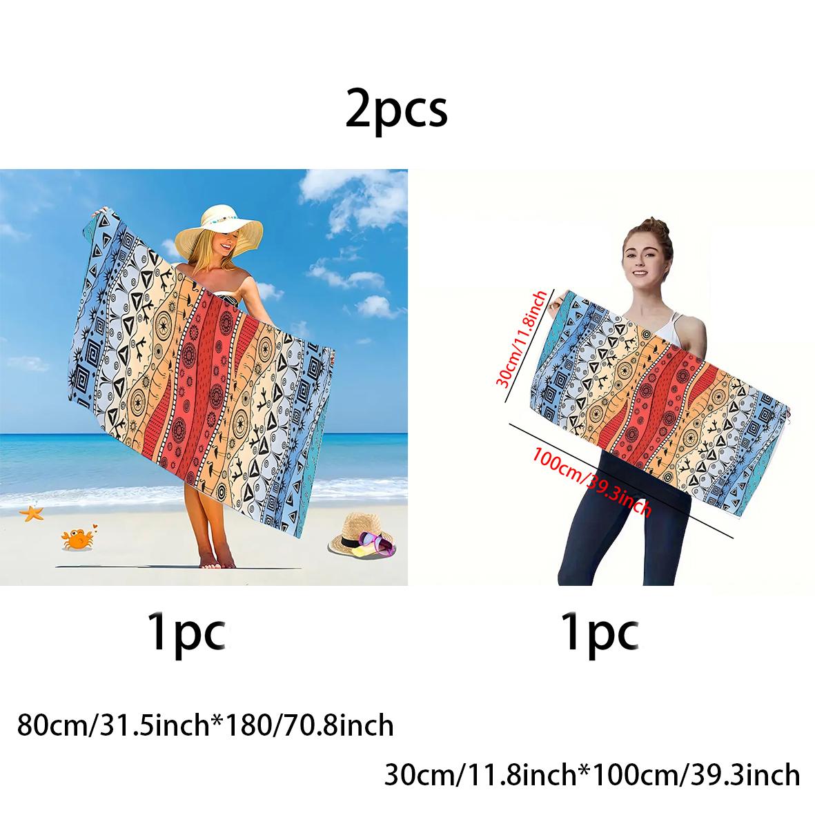 Beach Towel, Microfiber Towel, Quick Dry Towels, Quick Dry Towel, Sports Towel, Beach Towels, Personalized Towel, Large Size, Su 30x100cm